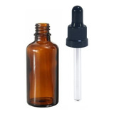 150 Frascos Conta Gotas Gotejador Vidro Âmbar 30ml P/ Floral