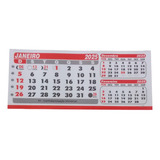 150 Refil Pvc Calendário De Mesa Bloco Grande 15,5 X 6,5