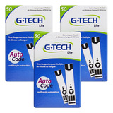 150 Tiras De Glicemia G-tech Lite Fita Para Medir Glicose 