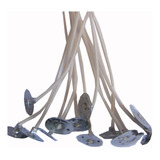 150 Uni Pavio P/ Velas Decorativas De Parafina 18cm Altura