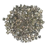 150 Unidades Tacha Pirâmide Quadrada Rebite 2 Garras 10mm
