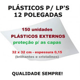 150 Plásticos Externos 0 15 P Capa De Lp Discos De Vinil
