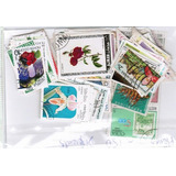 150 Selos Diferentes De Flores Universais P096