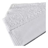 150 Toalhas Lavabo Banheiro Dobradas Papel Relevo