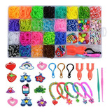 1500pcs Bandas De Borracha Tear Pulseira Diy Conjunto De Fer