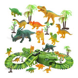 153pcs/set De Brinquedo Das Crianças Dinossauro