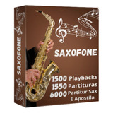 1550 Playbacks 1550 Partituras 6000 Partitur Sax E Apostila