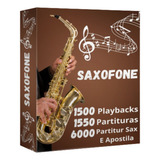 1550 Playbacks 1550 Partituras  6000 Partitur Sax E Apostila