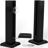 16 Colunas Torre Preta Guarda Corpo Inox 20 Cm 1 Furo