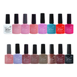 16 Esmalte Em Gel Led/uv Esmaltes Polish Gel Kit Unha De Gel