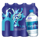 16 Garrafa Agua Mineral Natural Fonte Minalba Brasil 1,5l