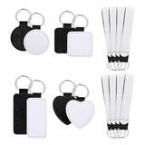 16 Peças De Chaveiros De Sublimação, Kits Em Branco E Pulsei