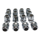 16 Porcas Vazada M12 X1,5 Roda Ford Fiesta Ecosport Ka 2011