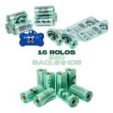 16 Rolos Refil De Saquinhos Cata Caca -240 Saquinhos Coletor