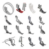 16 Sapatilhas Calcador Industrial Deslizante Zíper Matelasse