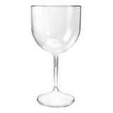 16 Taças De Acrílico Gin Cristal 450 Ml Drink