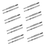 16 Corrediças Telescópica 40cm Gaveta Trilho Zincada 8 Pares