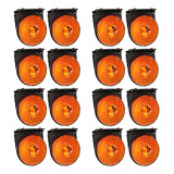 16 Lanterna Lateral Carreta Randon 88mm Led Bivolt Am sup 