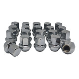 16 Porcas Roda Cromadas New Fiesta Ecosport Ka Acima 2013