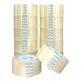 16 Rolos Fita Adesiva Larga 48mm X 100mt Transp Kit 03