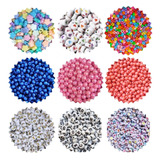 1600 Miçanga Fio Pérola Entremeio Colar Pulseira Infantil