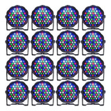 16x Refletor Par Led 54x3w Rgbw