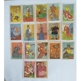 17 Figurinhas Do Álbum Galeria Walt Disney Lote 3 1982 Cx1