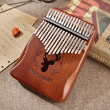 17 Teclas Kalimba Polegar Piano Africano
