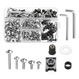 177pcs Motocicleta Carenagem Parafusos Painel Parafusos Kit