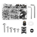 177pcs Motocicleta Carenagem Parafusos Painel Parafusos Kit