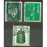 179 Sls- Lote 3 Selos- Japão- Nippon- Década 1970