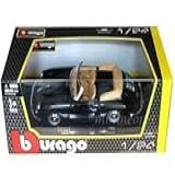 18 22078 Bburago 1 24 Porsche 356B Cabriolet 1961 Black