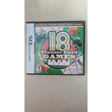 18 Classic Card Games Nintendo Ds Original