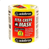 18 Rolos Fita Crepe Para Pintura Sem Residuos 18mm X 50m