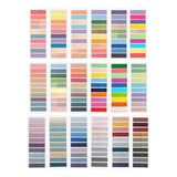 180 Abas De Livro Coloridas Para Anotações Abas Adesivas