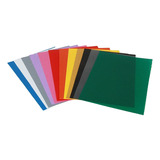 180 Capas Pp Encadernação Colorida 9 Cores Frente E Fundo 