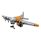 19 Brinquedo De Avião De Lata Antigo Mecanismo