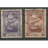 19508 Portugal Angola Lote Com 2 Selos