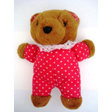 1952 Urso De Pelúcia menina Medindo 15 Cm De Altura usado