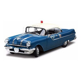 1955 Pontiac Star Chief Policia - 1:18 Sun Star S/ Juros