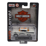 1957 Chevrolet Bel Air Hd Custom Harley Davidson Maisto 1 64
