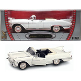 1958 Cadillac Eldorado Biarritz Branco - 1/18 - Yat Ming