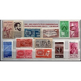 1961 Ano Completo 13 Selos Comemorativos Mint