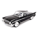1961 Desoto Adventurer Preto Escala 1 18 Yat Ming