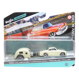 1966 Volkswagen Karmann Ghia Trailer Tow Go 1 64 Maisto