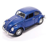 1967 Volkswagen Beetle Fusca Azul - 1/18 - Yat Ming