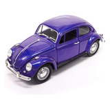 1967 Volkswagen Beetle Fusca Azul Escala 1 18 Yat Ming