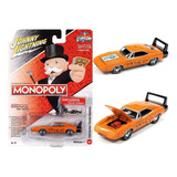 1969 Dodge Charger Daytona Monopoly Johnny Lightning 1/64