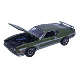 1971 Ford Mustang Mach 1 Top Gear Loose Auto World 1/64