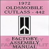 1972 Oldsmobile Assembly Manual Olds 442 Cutlass S Supreme Sportwagon